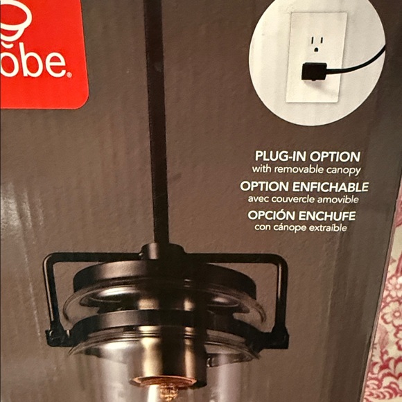 Black Pendant Light Fixture - Picture 4 of 14